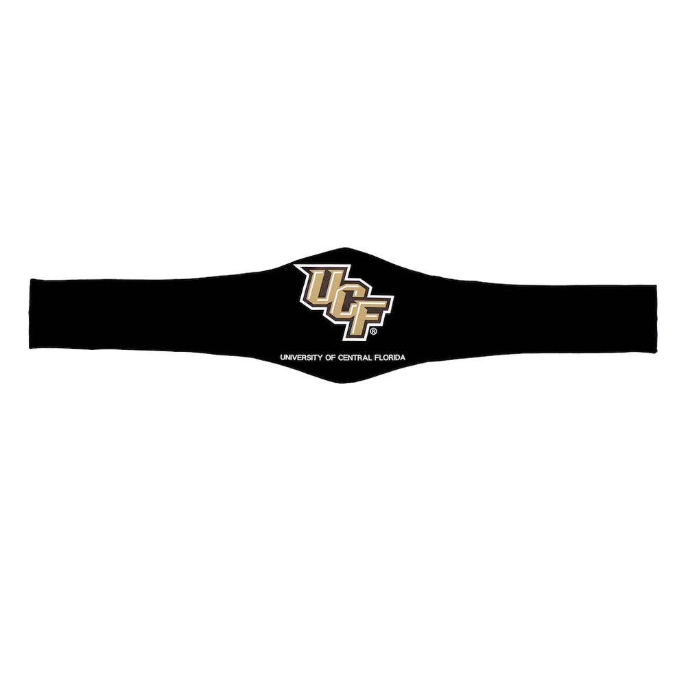 Black headband with UCF logo on a white background