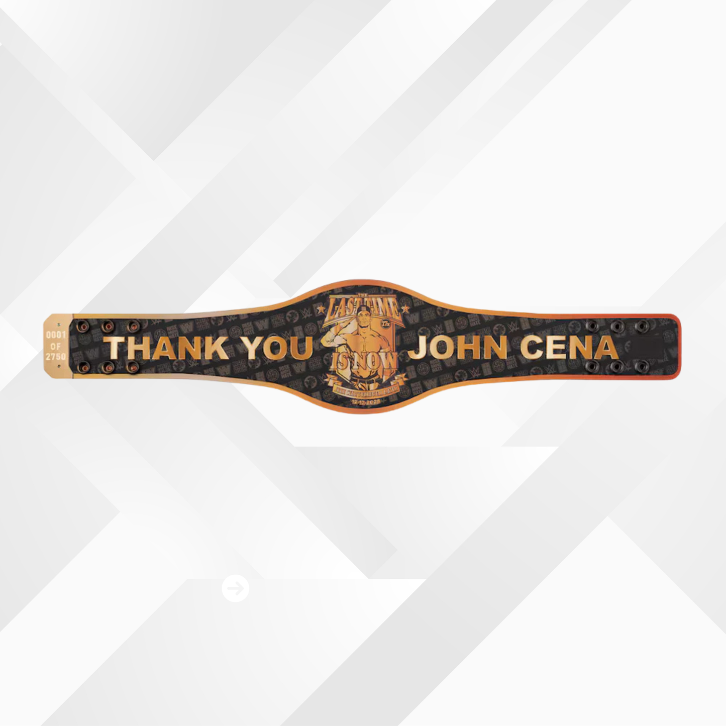 Exclusive John Cena Mini Replica Spinner Belt – Limited “Thank You, Cena” with case