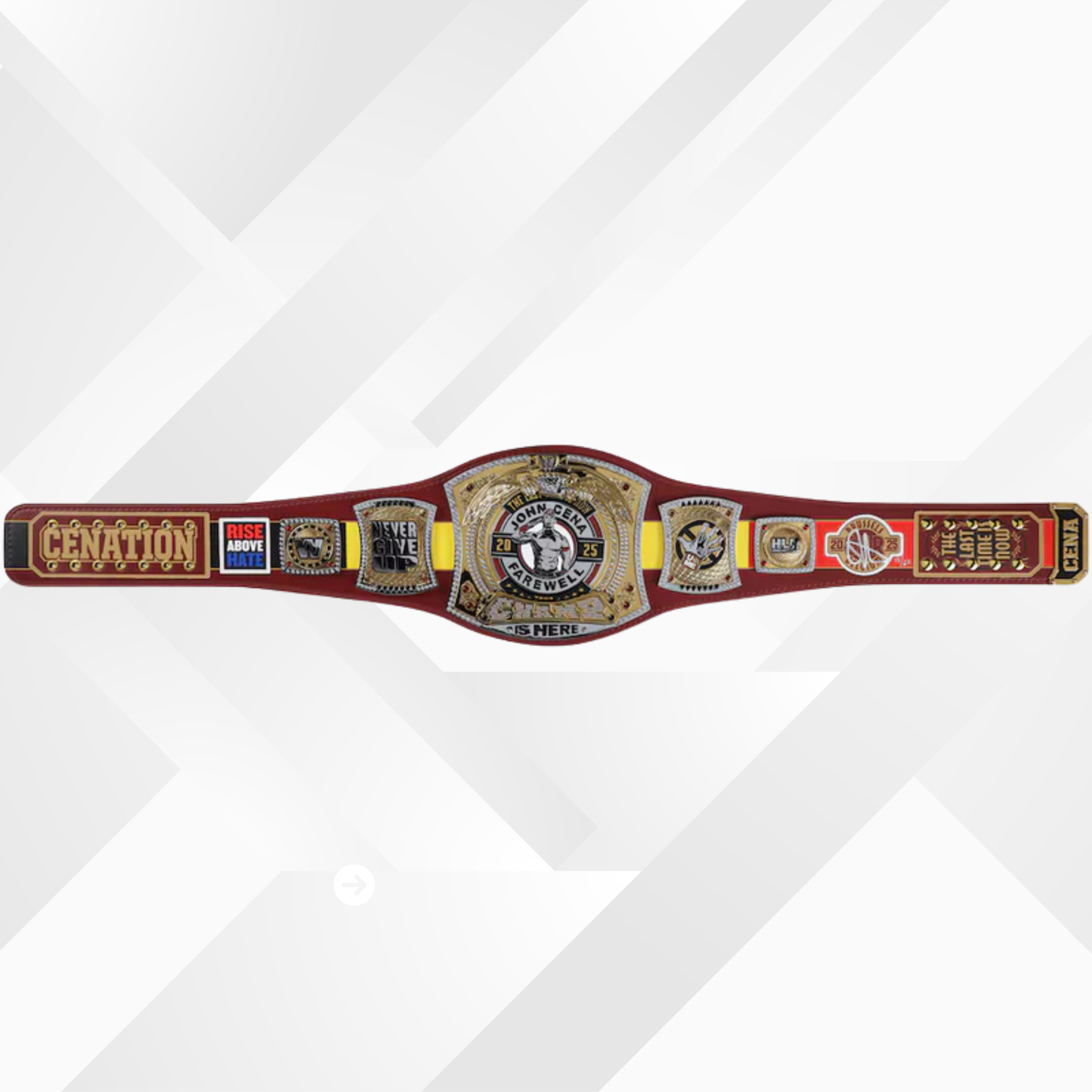 John Cena Autographed Brussels 2025 Farewell Tour Replica Title Belt – Limited 25 Edition