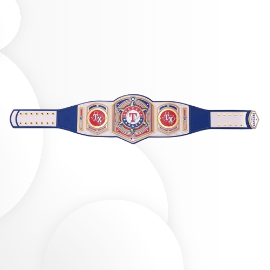 Texas Rangers WWE Legacy Championship Replica Belt