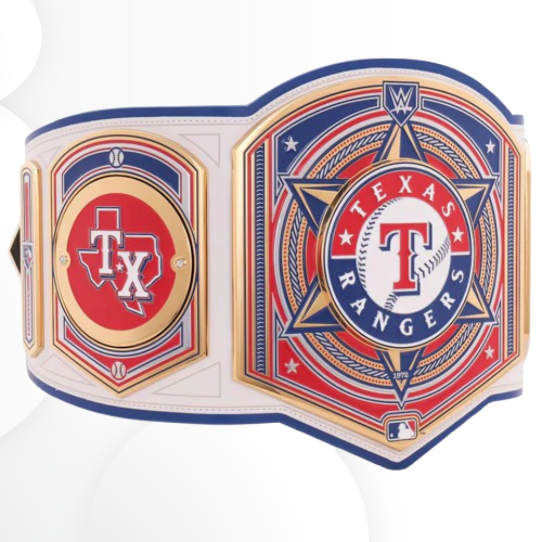 Texas Rangers WWE Legacy Championship Replica Belt