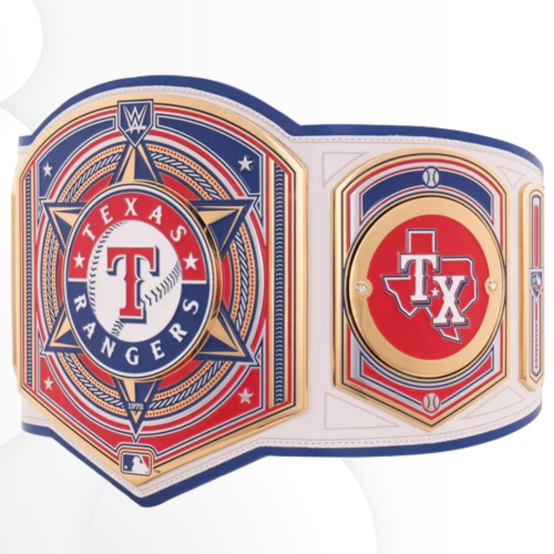 Texas Rangers WWE Legacy Championship Replica Belt