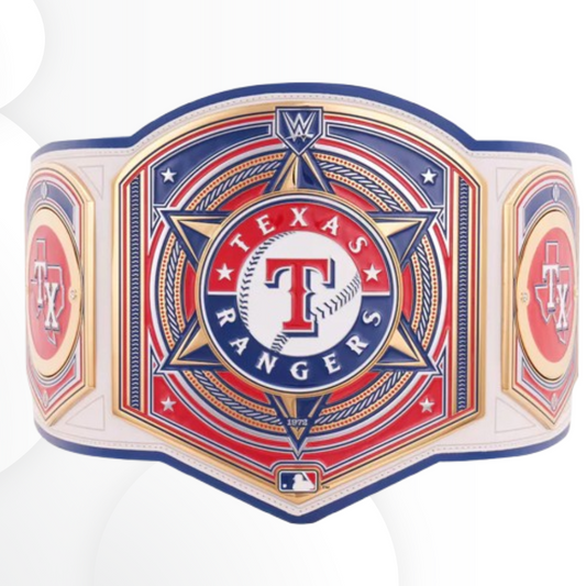 Texas Rangers WWE Legacy Championship Replica Belt