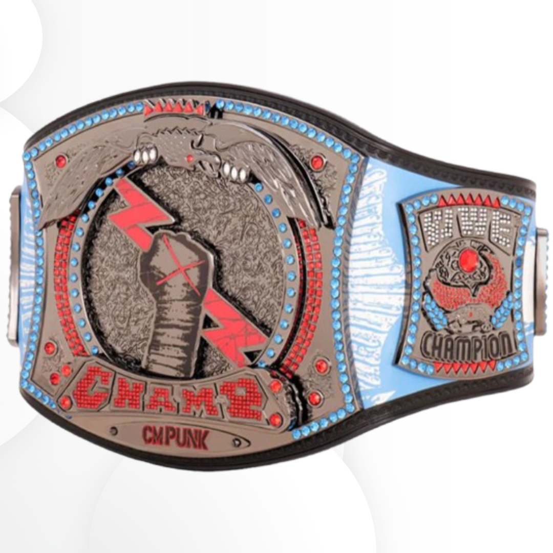 CM Punk 434 Days WWE Championship Replica Title Belt Signature Series