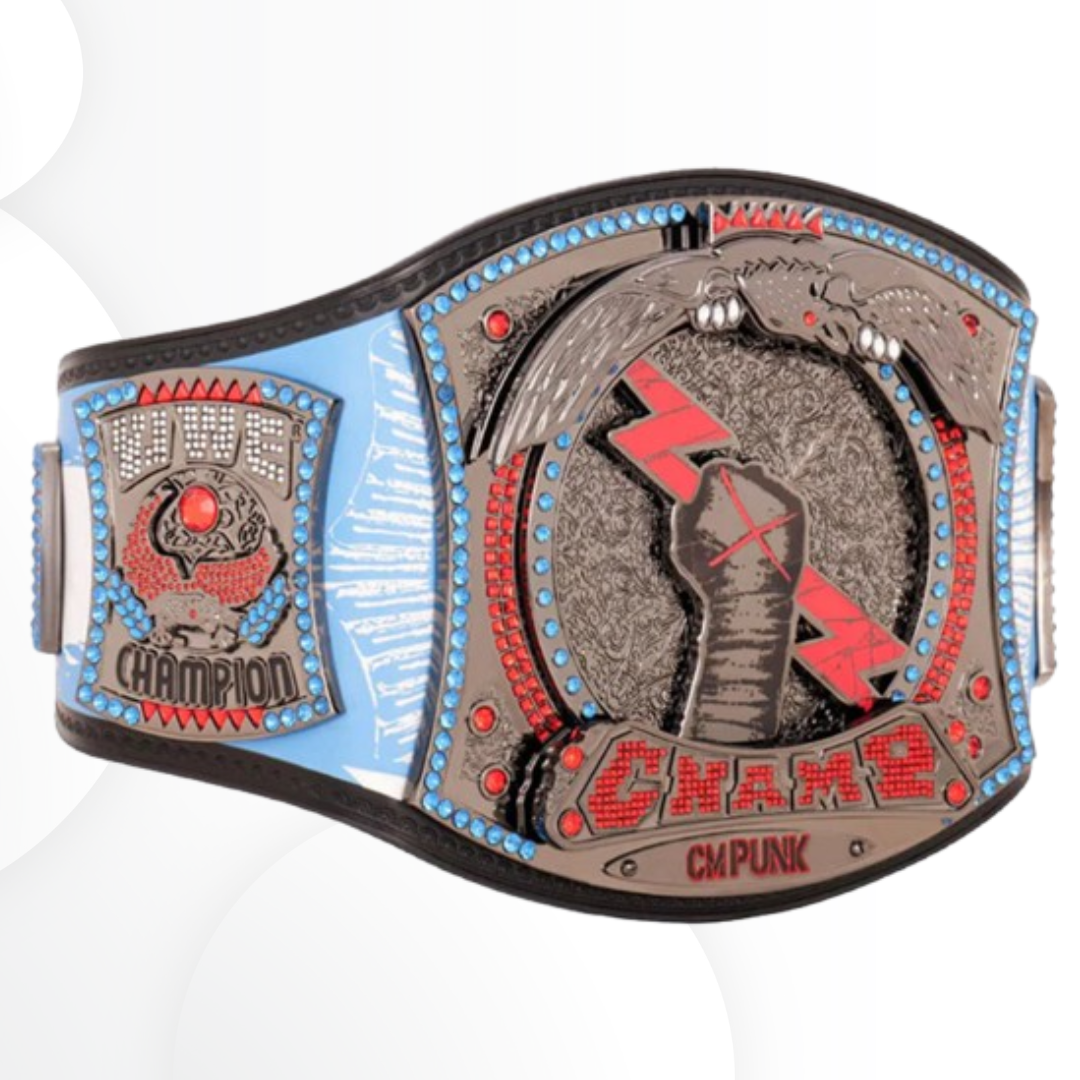 CM Punk 434 Days WWE Championship Replica Title Belt Signature Series