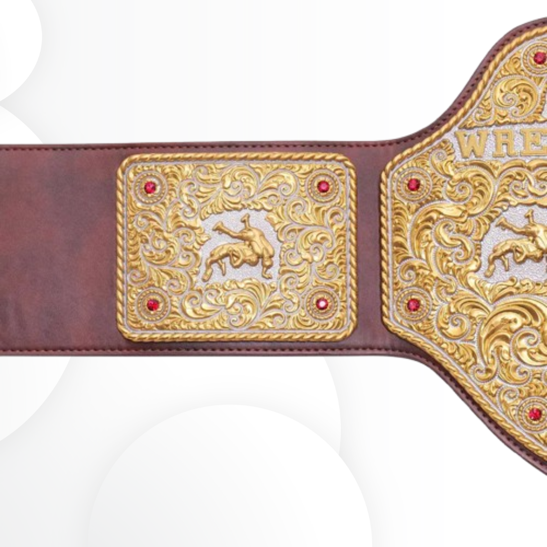 WWE Big Gold World Heavyweight Championship Replica Title Belt 2025