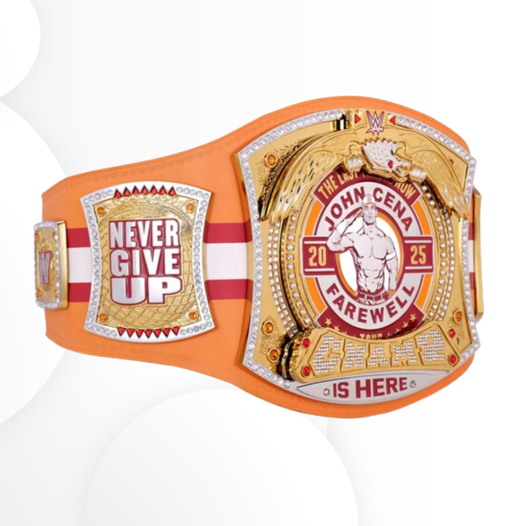 WWE John Cena Farewell Tour 2025-2026 Spinner Championship Replica Title Tampa Edition