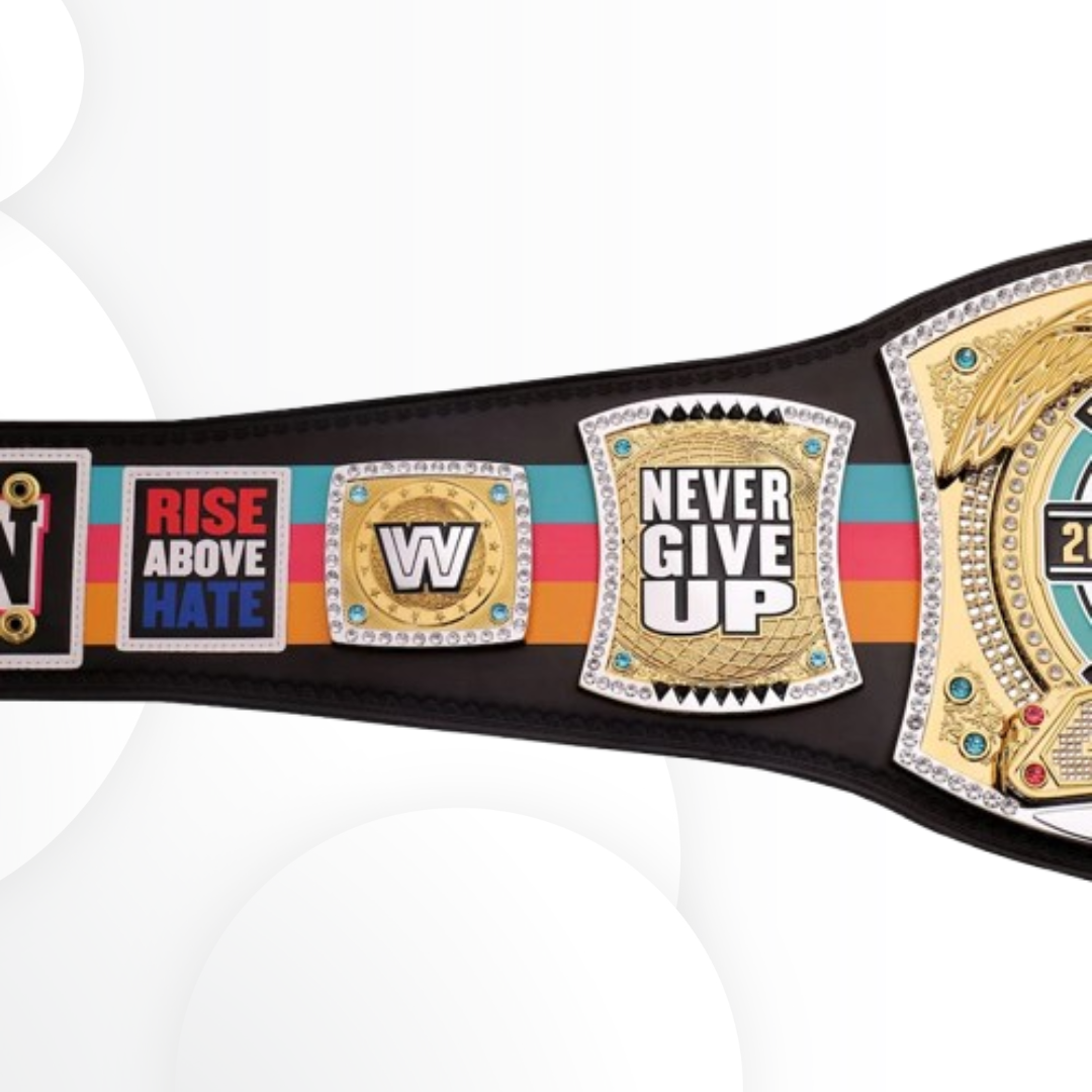 Rare WWE John Cena Farewell Tour 2025 San Antonio Spinner Replica Wrestling Belt