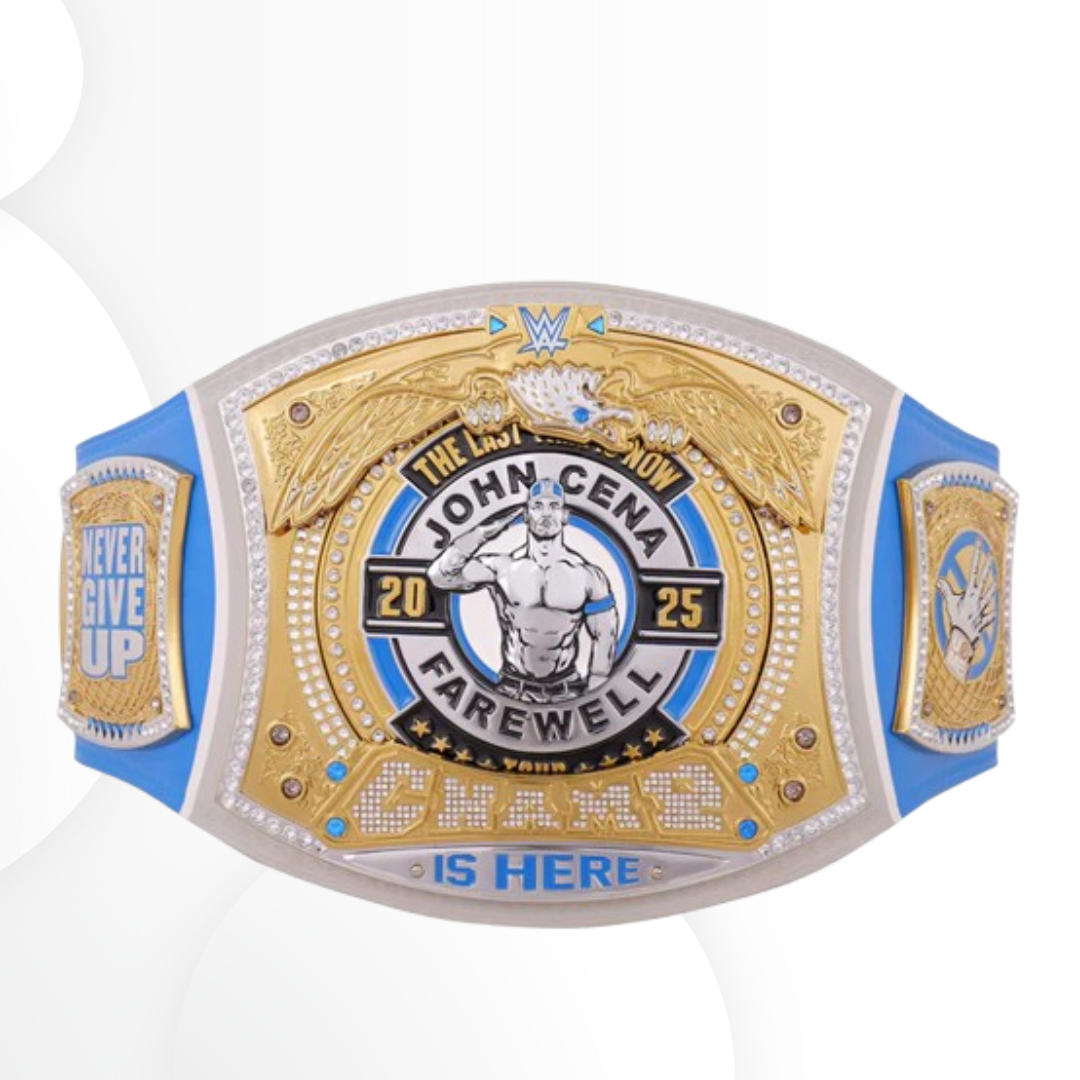 Grand Rapids Exclusive John Cena Farewell Tour 2025 Spinner Championship Replica Title