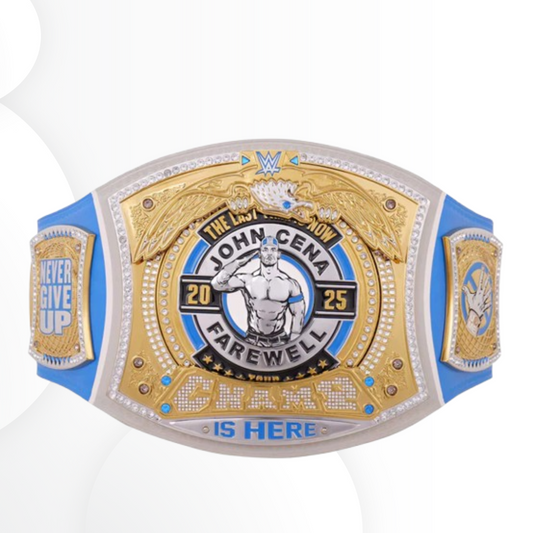 Grand Rapids Exclusive John Cena Farewell Tour 2025 Spinner Championship Replica Title