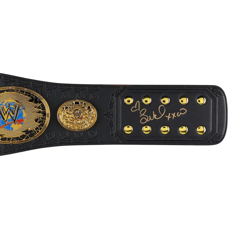 Trish Stratus & Lita Signed WWE Women’s Championship Attitude Era Replica Belt