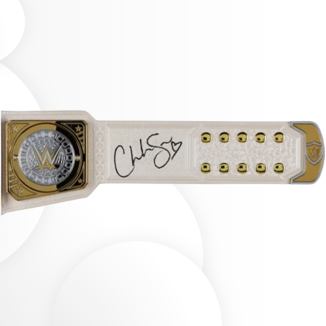 WWE Collectible: Chelsea Green Signed Women’s United States Replica Title