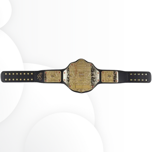 John Cena Signed WWE World Heavyweight Championship Replica Belt