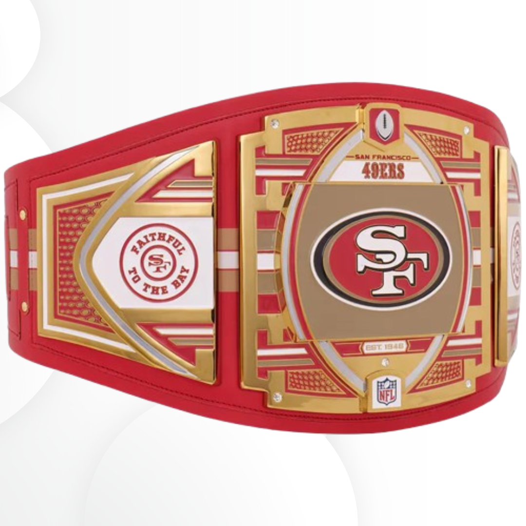 San Francisco 49ers WWE Legacy Championship Replica Belt