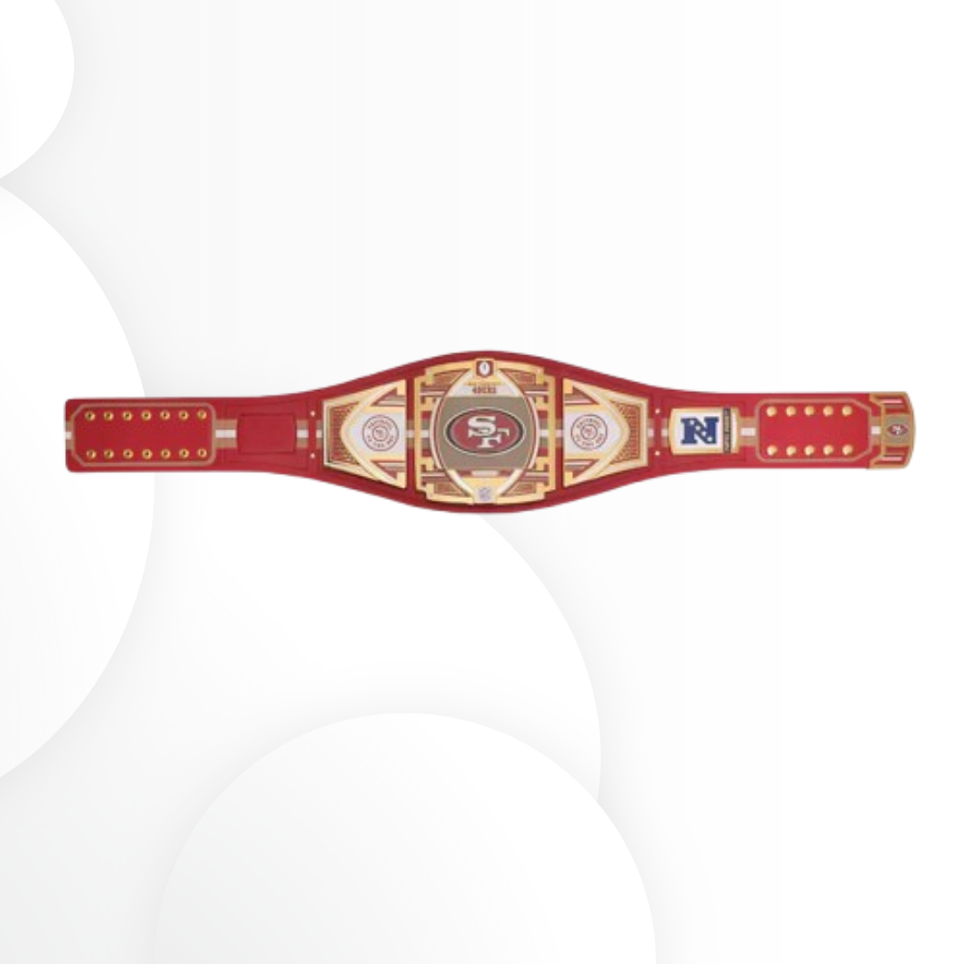 San Francisco 49ers WWE Legacy Championship Replica Belt