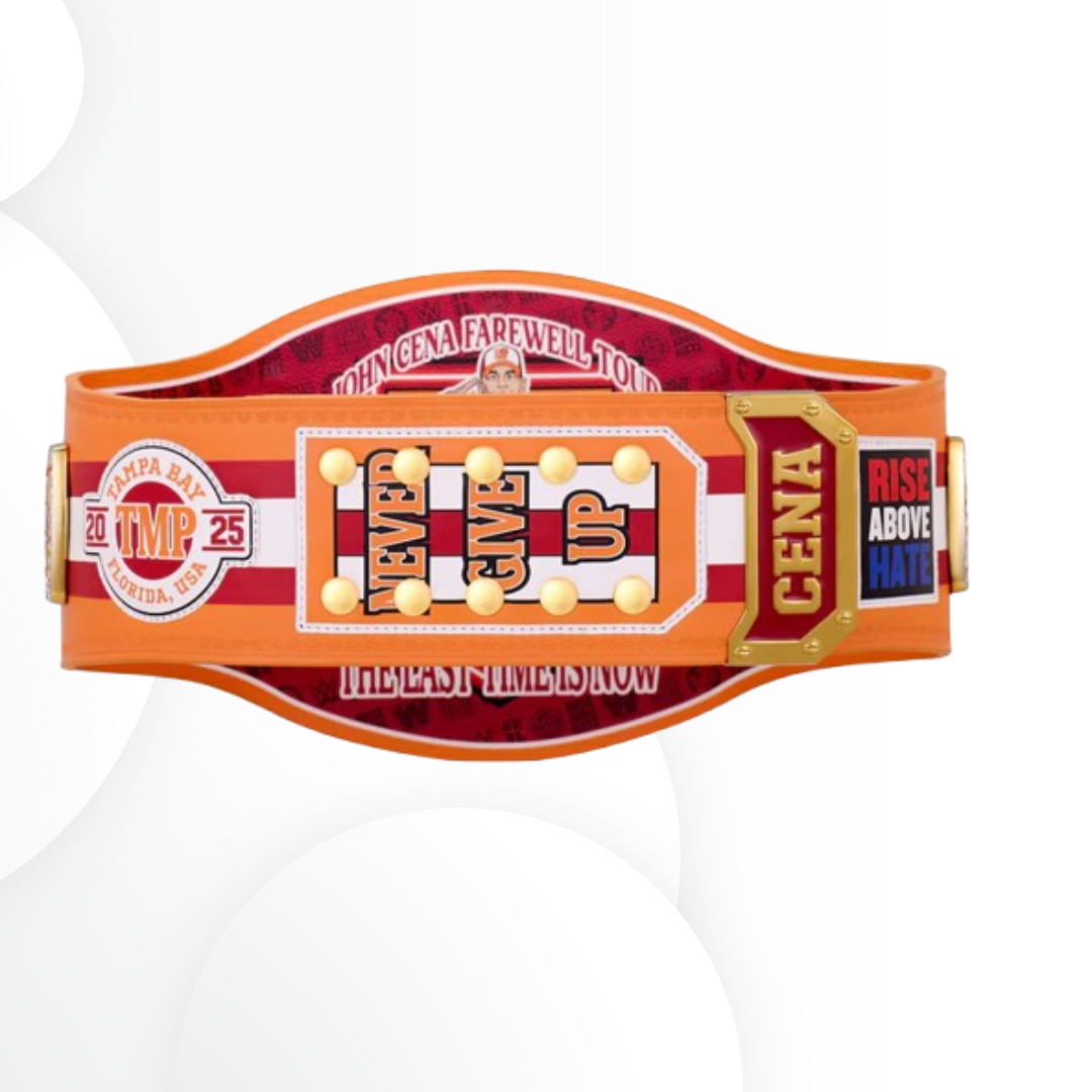 WWE John Cena Farewell Tour 2025-2026 Spinner Championship Replica Title Tampa Edition