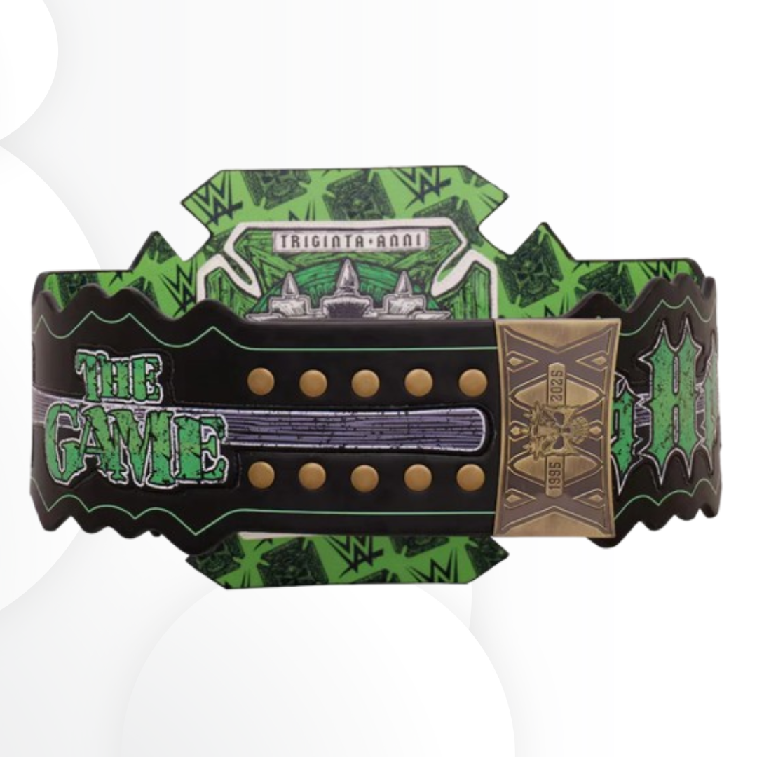 Triple H 30th Anniversary Attitude Era Signature Replica Championship