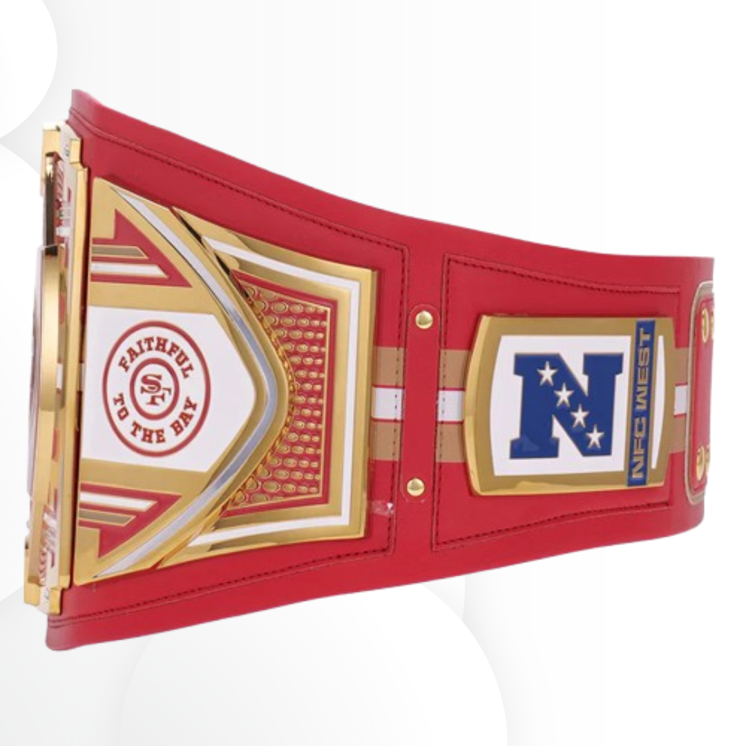 San Francisco 49ers WWE Legacy Championship Replica Belt