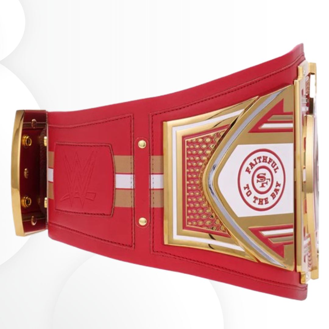 San Francisco 49ers WWE Legacy Championship Replica Belt