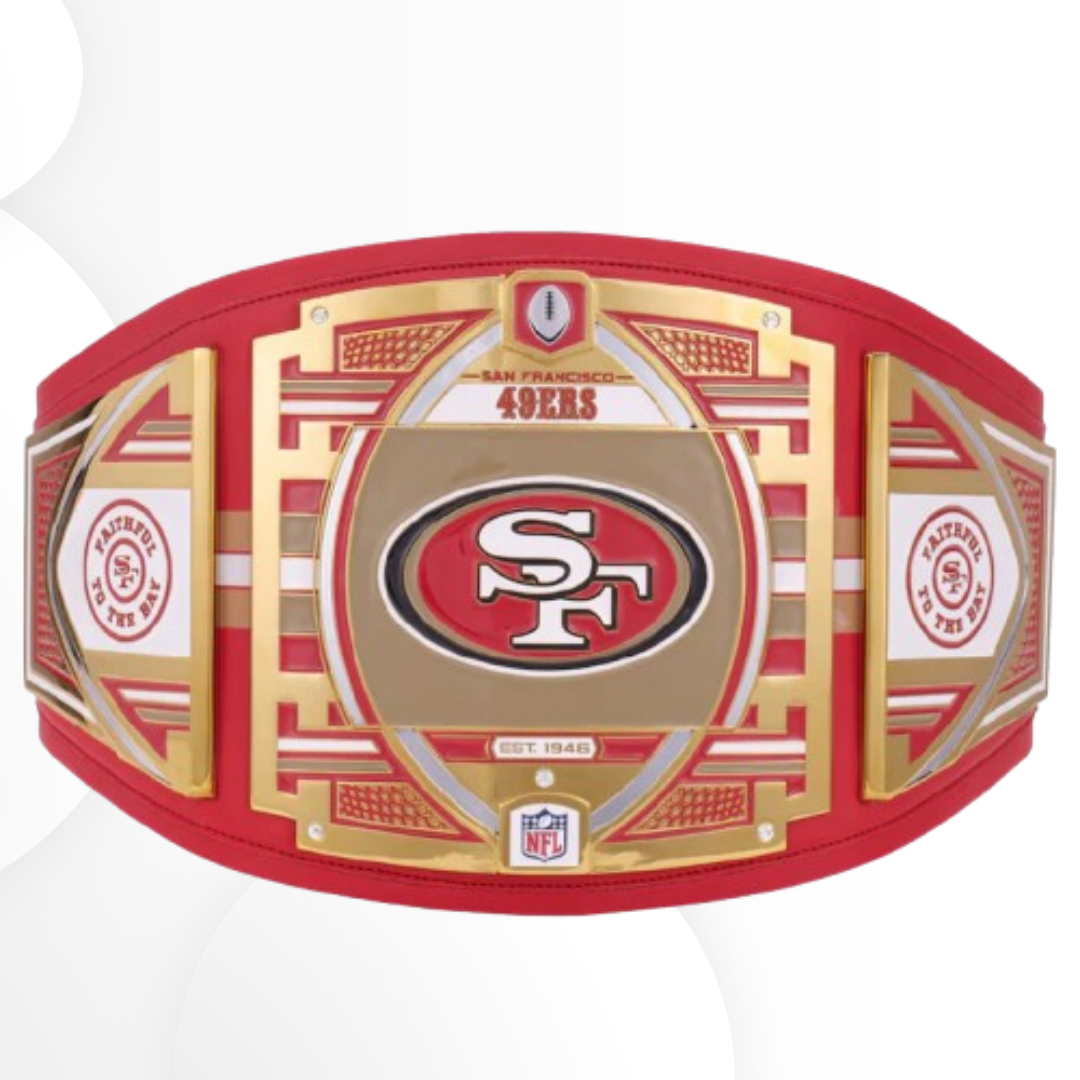 San Francisco 49ers WWE Legacy Championship Replica Belt
