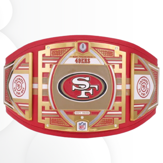 San Francisco 49ers WWE Legacy Championship Replica Belt