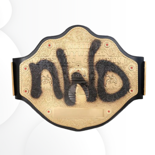 WCW Championship Replica Title Belt NWO Spray Painted Edition
