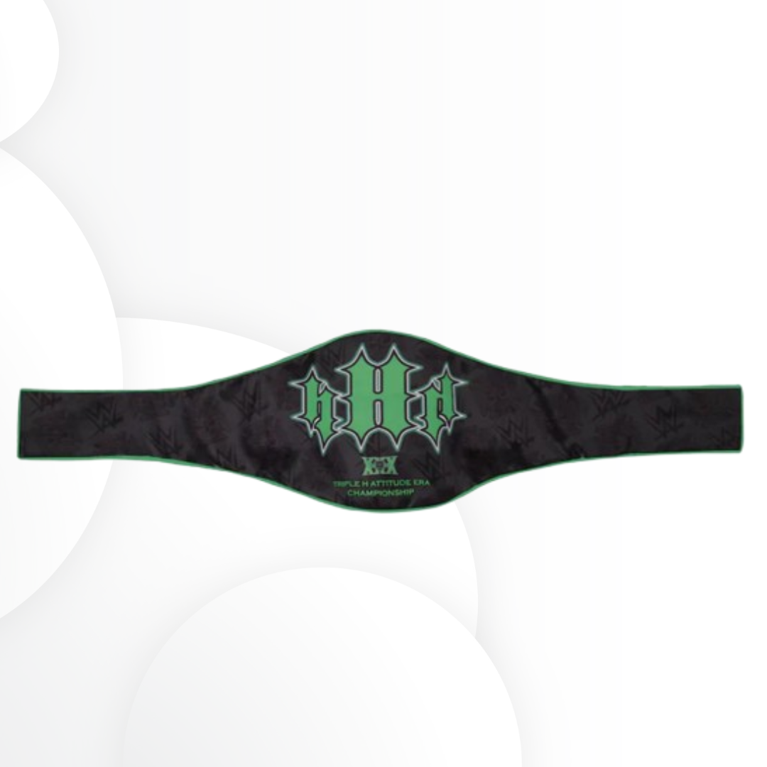 Triple H 30th Anniversary Attitude Era Signature Replica Championship
