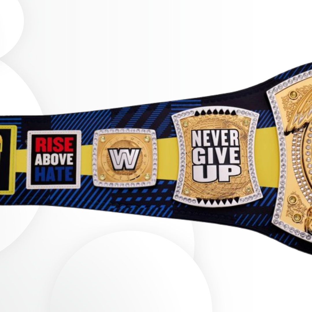 John Cena 2025-2026 Farewell Tour Glasgow Spinner Championship Replica Belt