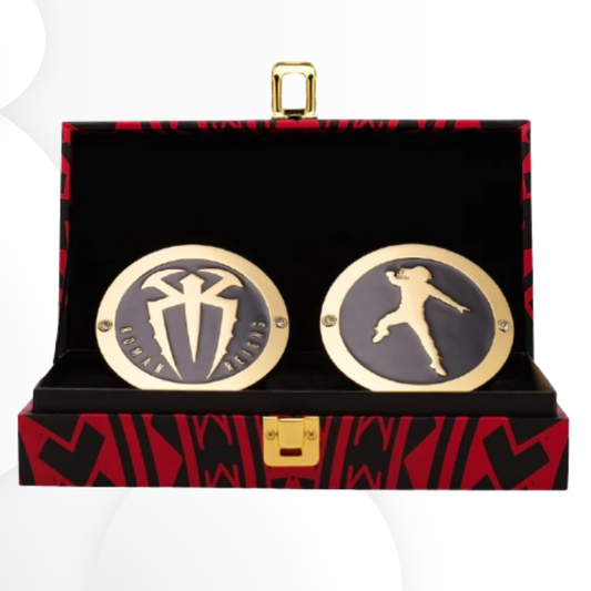 Tribal Chief Edition Roman Reigns 16MM WWE Replica Side Plate Box Set