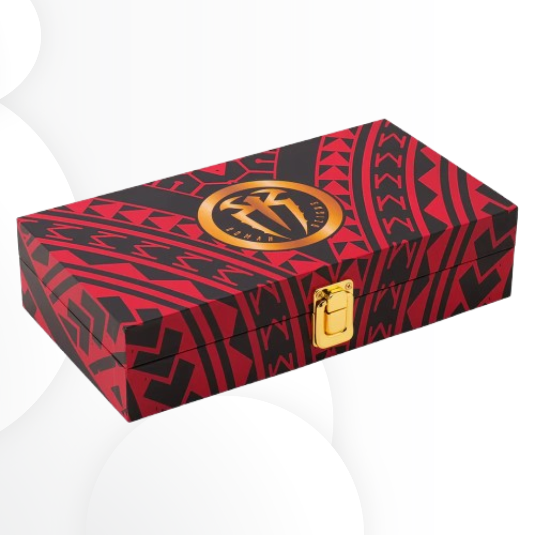 Tribal Chief Edition Roman Reigns 16MM WWE Replica Side Plate Box Set