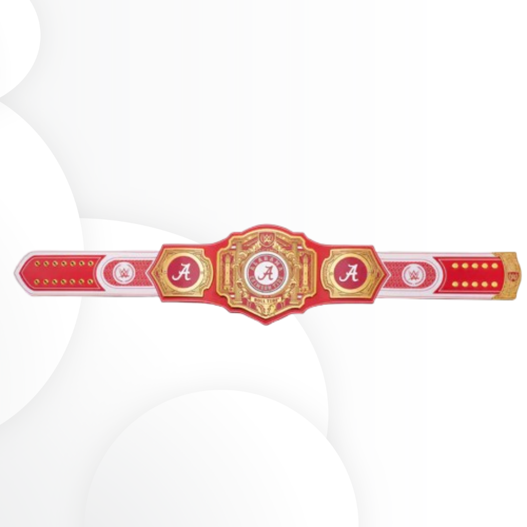 Alabama Crimson Tide WWE Legacy Championship Replica Belt