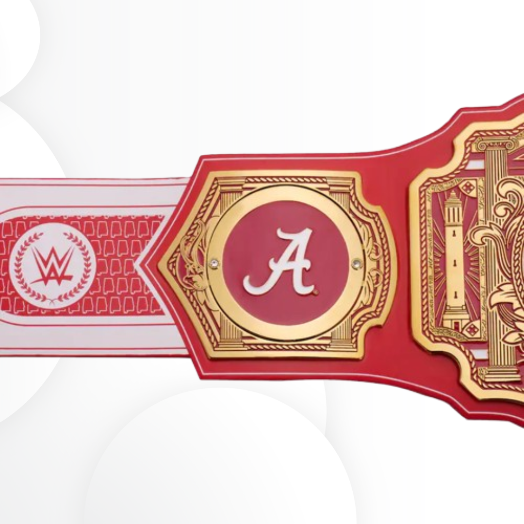 Alabama Crimson Tide WWE Legacy Championship Replica Belt