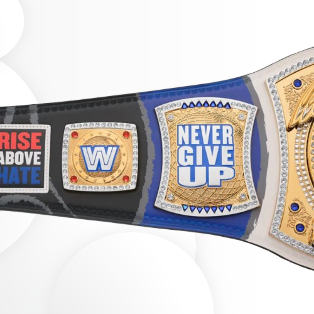 John Cena Farewell Tour 2025 Paris Spinner Replica Championship Belt