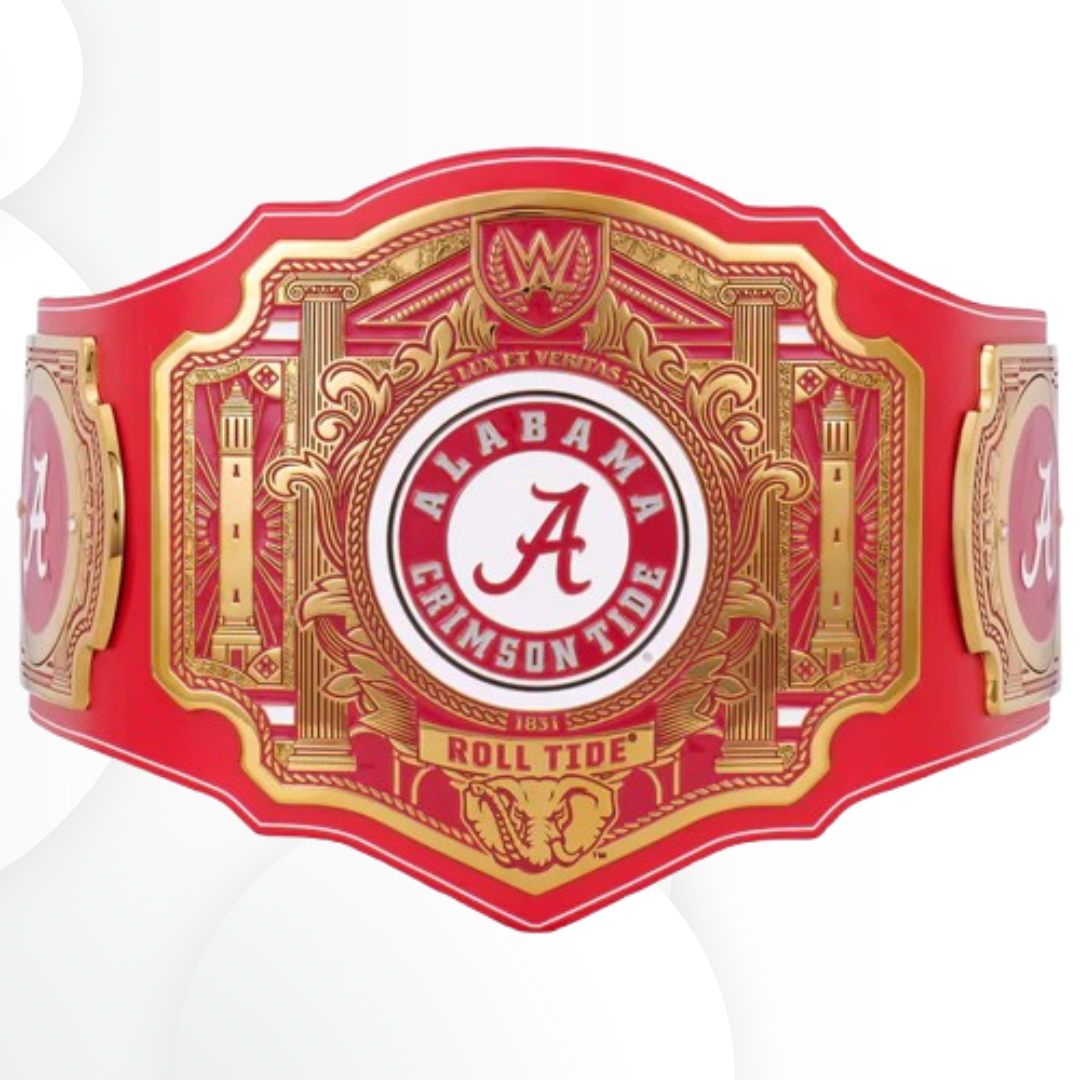 Alabama Crimson Tide WWE Legacy Championship Replica Belt