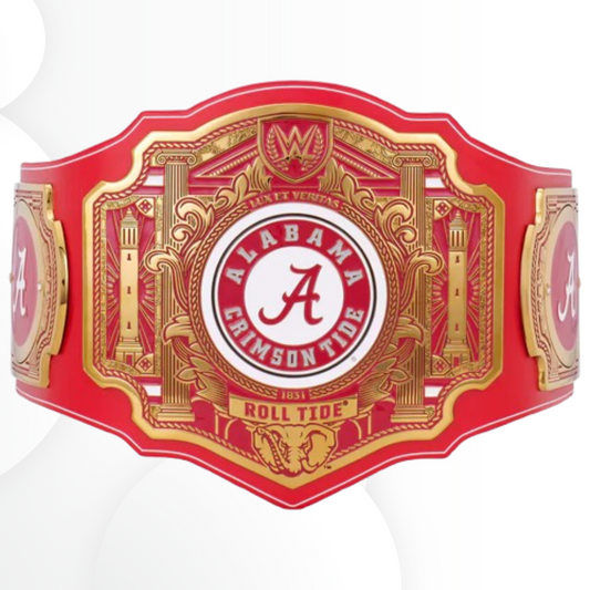 Alabama Crimson Tide WWE Legacy Championship Replica Belt