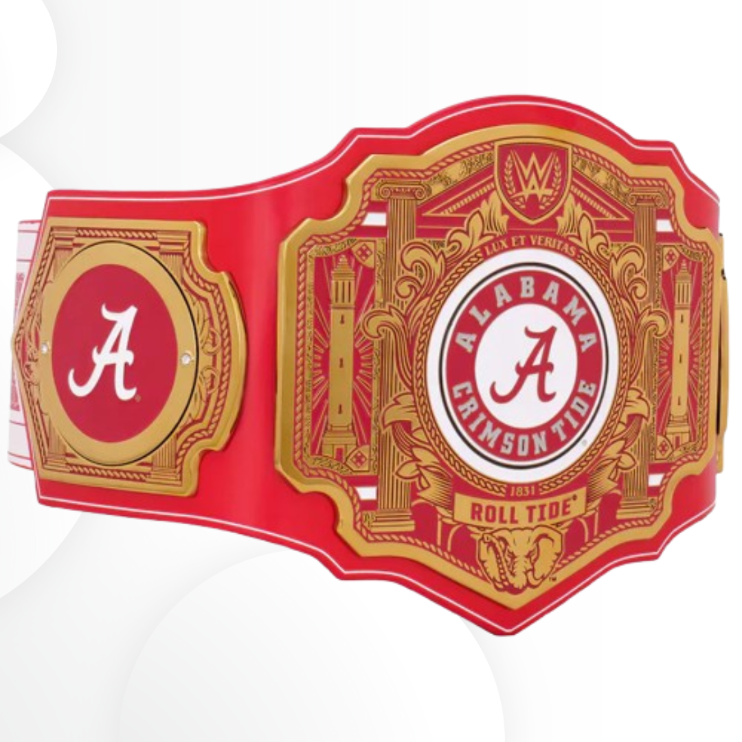 Alabama Crimson Tide WWE Legacy Championship Replica Belt