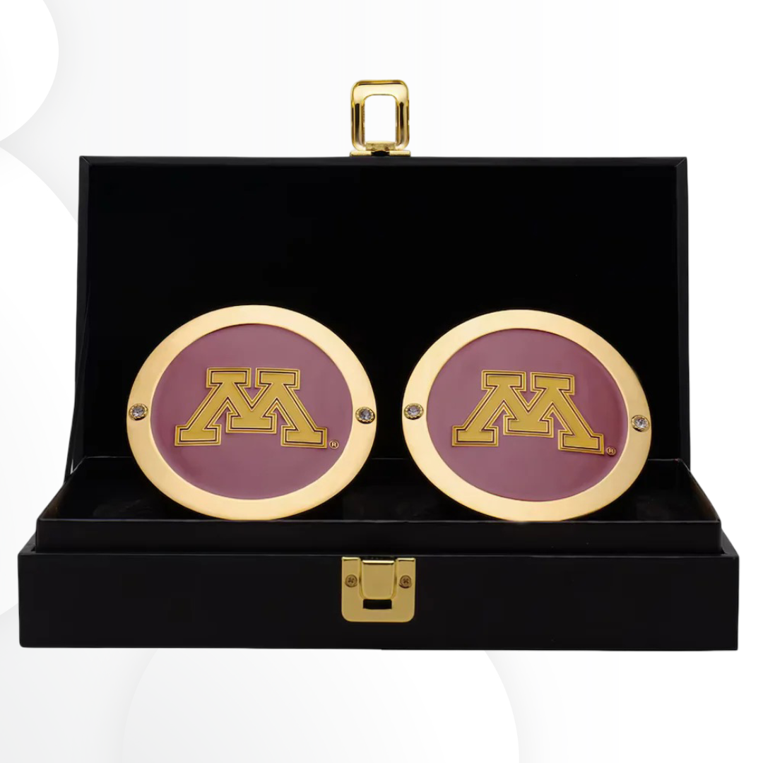 Minnesota Golden Gophers 16MM Replica Side Plate Box Set