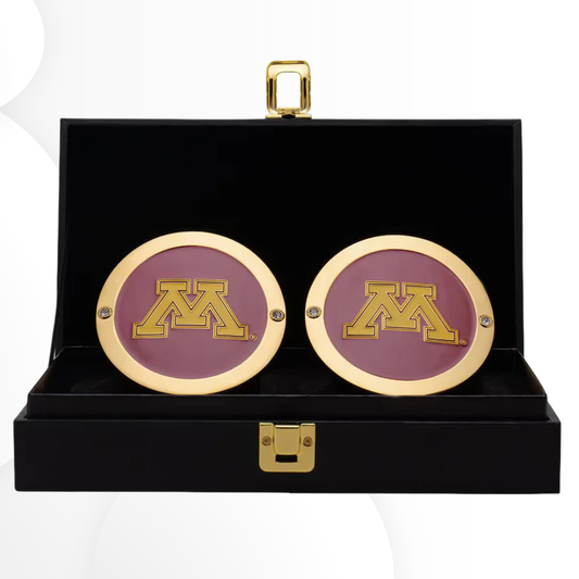 Minnesota Golden Gophers 16MM Replica Side Plate Box Set