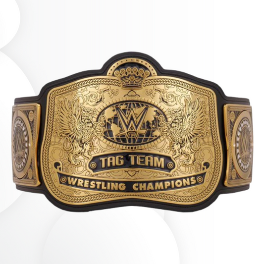 Official WWE Tag Team Championship Replica Title Belt Display Quality