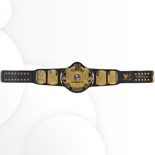 Bret Hart Signed WWE Winged Eagle Championship Replica Belt
