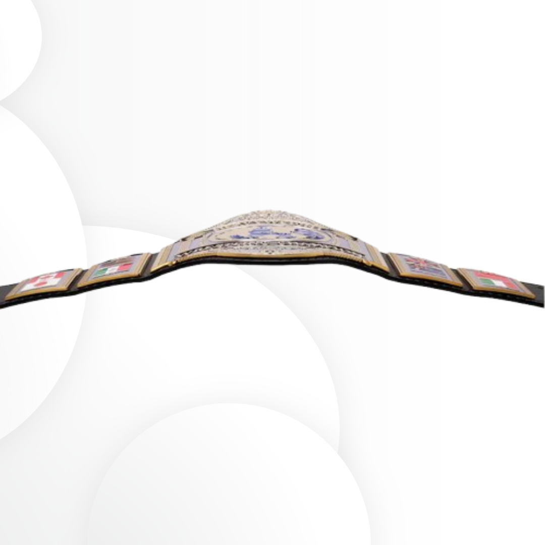 Official WWE 1986 Retro Championship Replica Title Belt