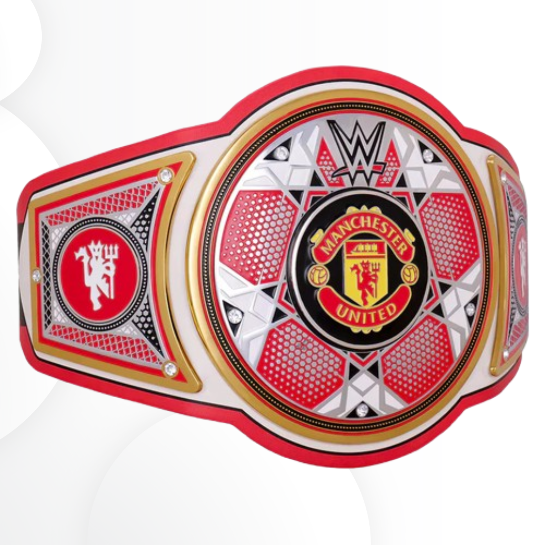 Official WWE x Manchester United Legacy Championship Replica Belt