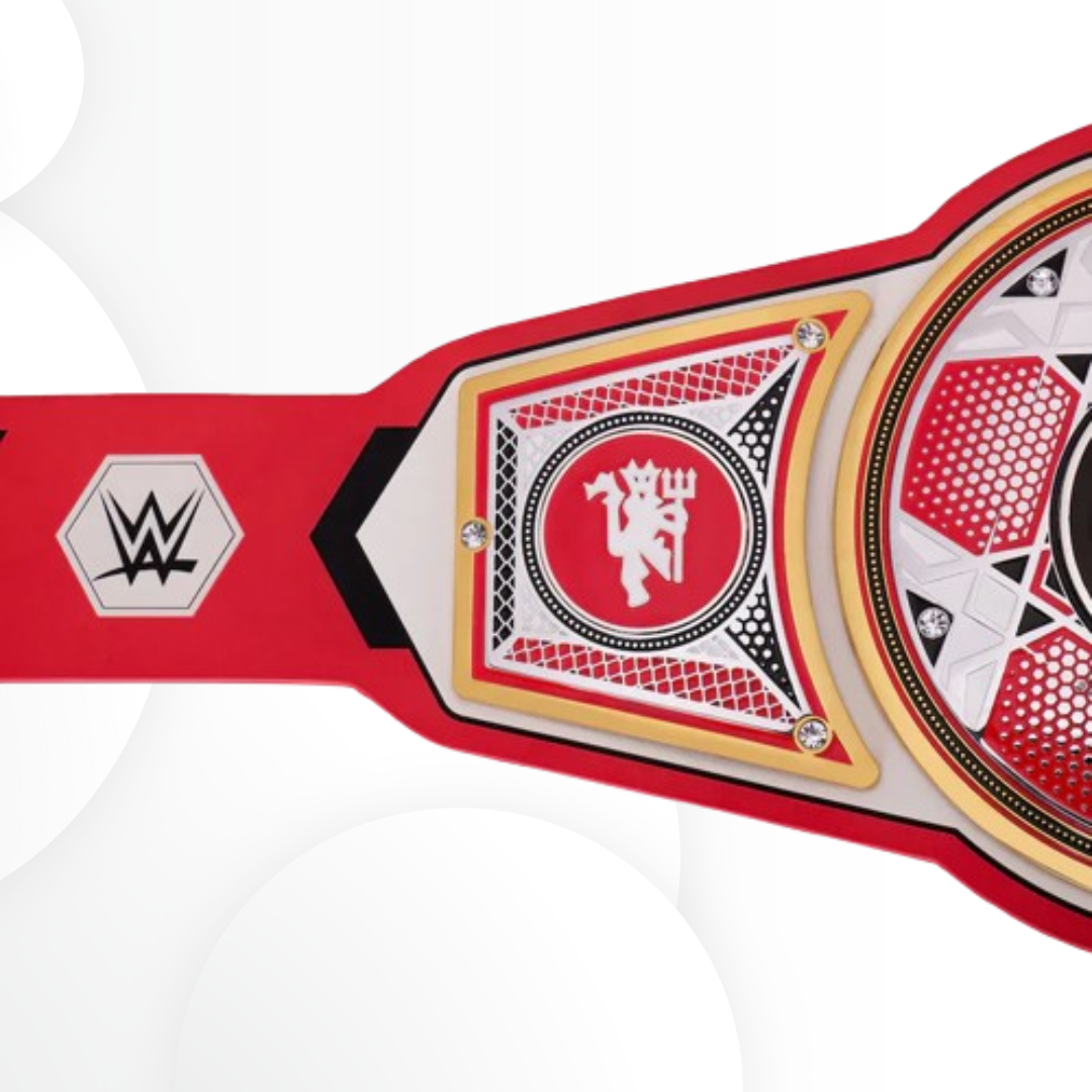 Official WWE x Manchester United Legacy Championship Replica Belt