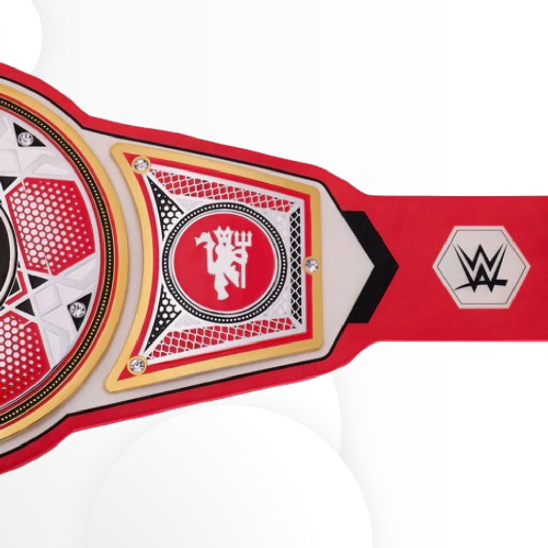 Official WWE x Manchester United Legacy Championship Replica Belt