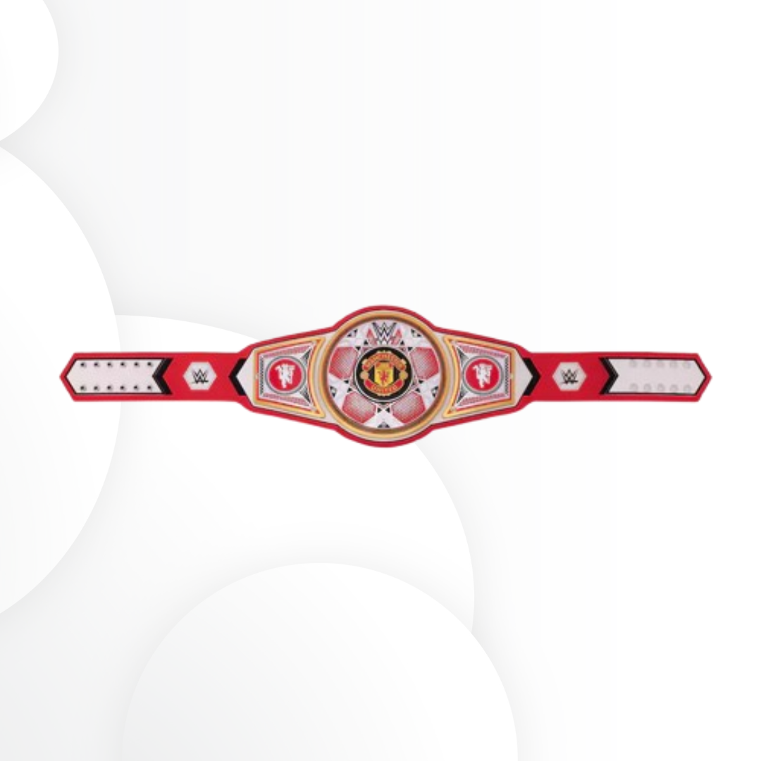 Official WWE x Manchester United Legacy Championship Replica Belt