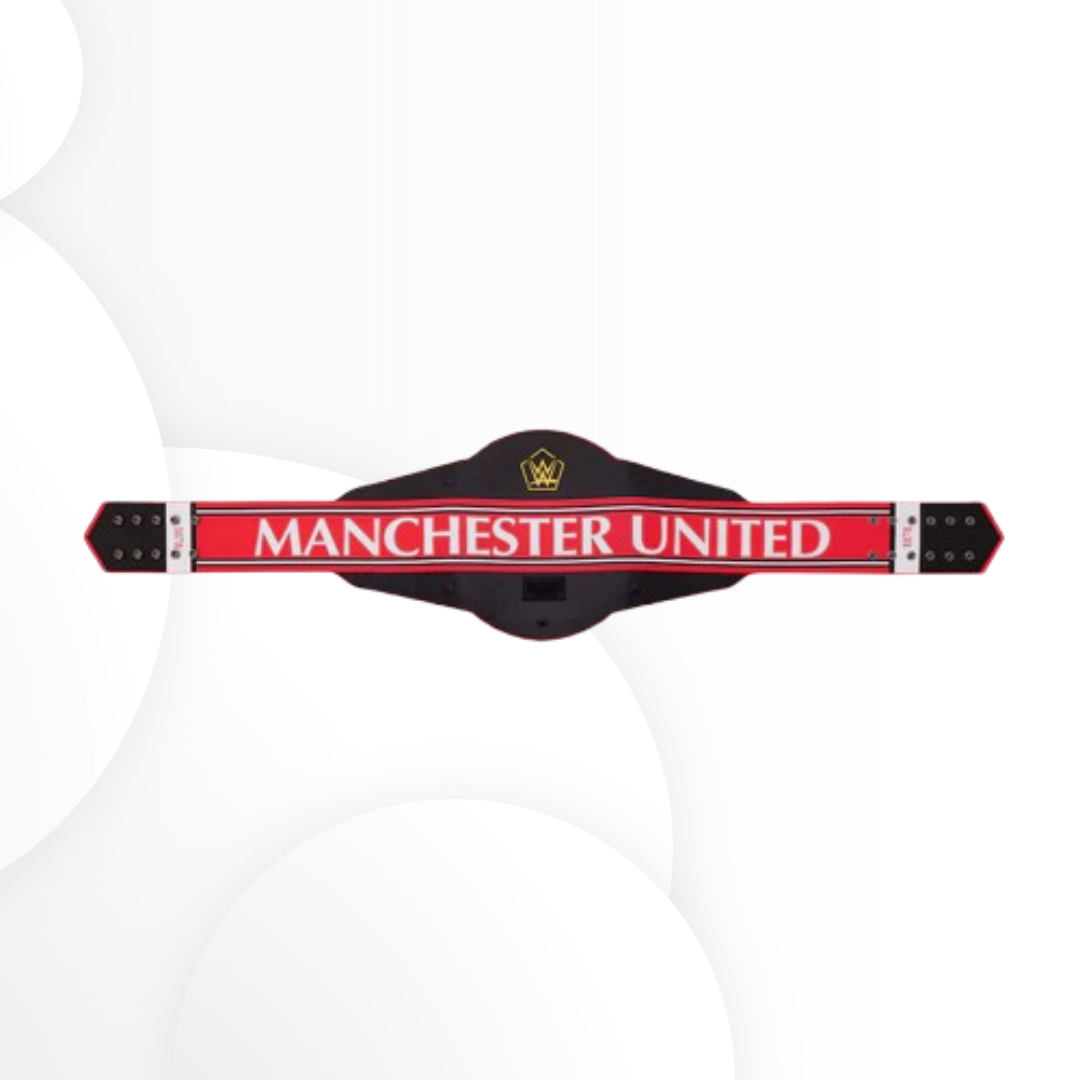 Official WWE x Manchester United Legacy Championship Replica Belt