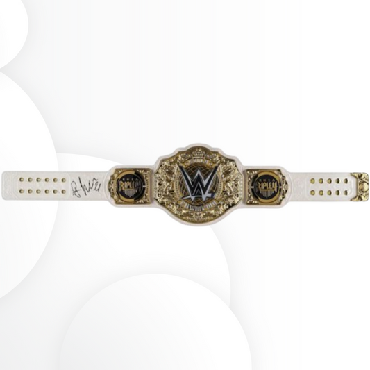 Rhea Ripley WWE Autographed Women’s World Championship Replica Belt