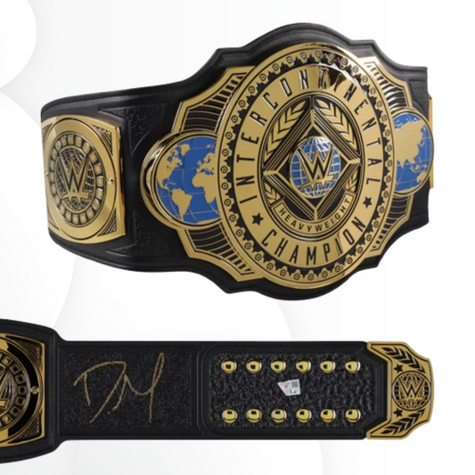 Dominik Mysterio Signed WWE Intercontinental Championship Replica Belt
