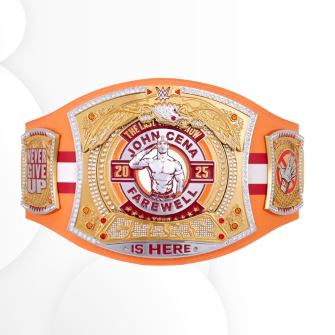 WWE John Cena Farewell Tour 2025-2026 Spinner Championship Replica Title Tampa Edition