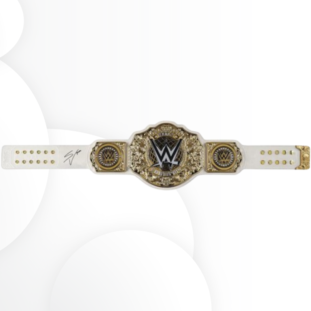 Stephanie Vaquer Signed WWE Women’s World Championship Replica Belt